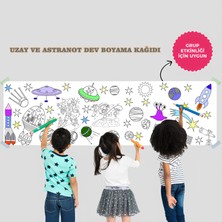 Çiftlik Hayatı Temalı Dev Boyama Kağıdı 2,5 Metre Rulo Boyama Kağıdı Çocuk Anaokulu ve Kreşler için Aktivite Çocuk Eğitici Boyama