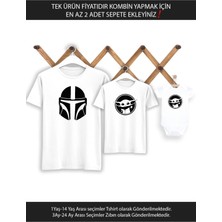 Mandolarian Baby Yoda Baba Oğul Kız (Tek Ürün Fiyatıdır Kombin Yapmak Için En Az 2 Adet Sepete Ekley