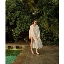 İpekyol Işlemeli Keten Tunik IS1250016011002