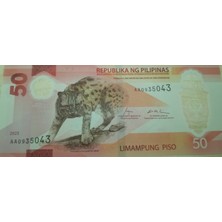 Koleksiyon Pilipinas 50 Piso Limampung Çil