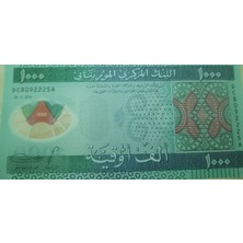 Koleksiyon Mauritanie 1000 Ouguiya Çil