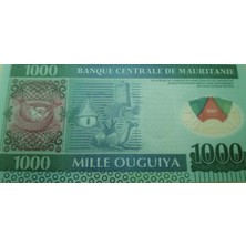 Koleksiyon Mauritanie 1000 Ouguiya Çil