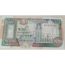 Koleksiyon Soomaali 50 Shilin Çil