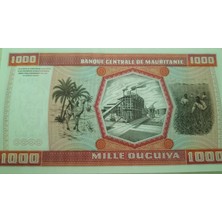 Hediyelik Antika Kolleksiyon Koleksiyon Mauritanie 1000 Ouguiya Çil