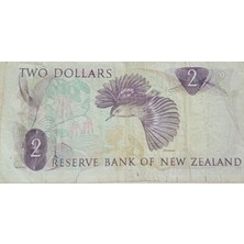 Hediyelik Antika Kolleksiyon Koleksiyon New Zealand  2 Dollar Çil Degil