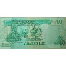 Hediyelik Antika Kolleksiyon Koleksiyon Malta 10 Liri Çil Degil
