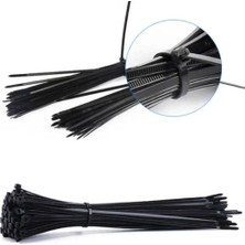 Zenith Kablo Bağı & Plastik Kelepçe & Cırt Kelepçe 2,5X100 mm Siyah 100 Adet