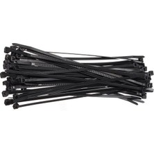 Zenith Kablo Bağı & Plastik Kelepçe & Cırt Kelepçe 2,5X100 mm Siyah 100 Adet