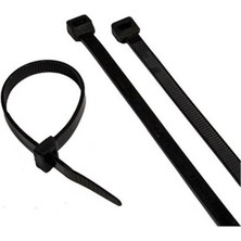 Zenith Kablo Bağı & Plastik Kelepçe & Cırt Kelepçe 4,8X300 mm Siyah 100 Adet