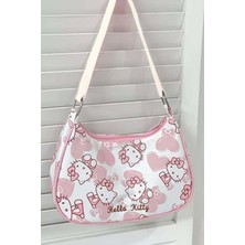 Pembe Hello Kitty Lolita Kol Çantası