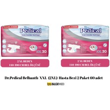Dr. Pedical Belbantlı Tekstil Yüzey Hasta Bezi XXL 60 Adet