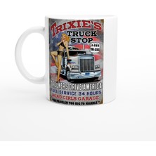 Trixie’s Kamyoncu Dinlenme Tesisi Temalı Kupa