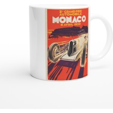 Monaco Grand Prix 1930 Retro Kupa Bardak
