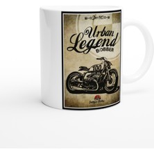 Urban Legend Bobber Motosiklet Kupa Bardak