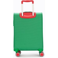 Benetton Kabin Boy Kumaş Valiz Yeşil Bnt2800