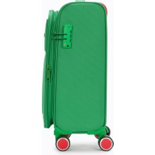 Benetton Kabin Boy Kumaş Valiz Yeşil Bnt2800