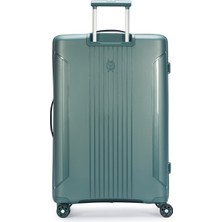 Pierre Cardin Büyük Boy %100 Polipropilen Valiz Yeşil 04PC7060