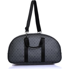 Pierre Cardin Gri Seyahat Çantası PC001206-B Fonksiyonel Dış Cep ve Ayarlanabilir Askı ile