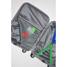 Benetton Kabin Boy %100 Polipropilen Valiz Gri Bnt2000