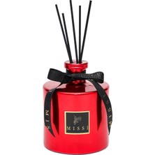 Missi 500 ml Parlak Kırmızı Silindir Şişe Nar Oda Kokusu