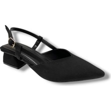 C-Shoes 6004-25 Zara V Ağız Kısa Topuk Kadın Ayakkab