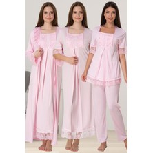 Pembe Hamile Lohusa Set