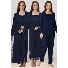 Lacivert Hamile Lohusa Set