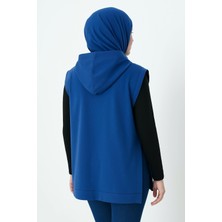 Mırach Curve Yanları Açık Büyük Beden Oversize Sweatshirt Süveter Modeli Sıfır Kol Tasarım