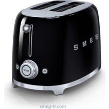 Smeg 2X1 Ekmek Kızartma Siyah Tsf01Bleu