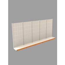 Rafburada 5'li 40x75x220 Cm Hırdavat Ünitesi Rafı