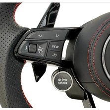 Audi R8 Direksiyon Butonlu LED Carbon Orjinal Hava Yastık ve Logolu