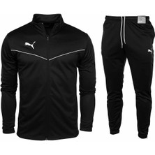 Puma B1 657390+657392 Team Rise Drycell Takım Erkek Eşofman Takım PMR2000 SIYAH