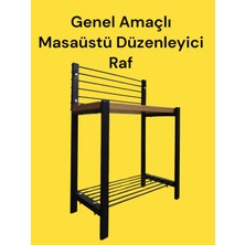Çok Amaçlı Tezgah Üstü Organizer Yüksek Raflı Banyo Mutfak ve Çalışması Düzenleyicisi