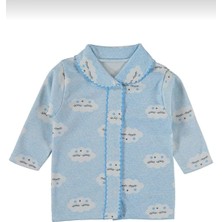 Bulut Baskılı Unisex Bebe Pijama Takım