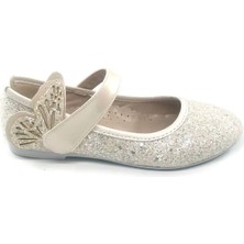 Çok Hafif Çok Rahat Iç Tabanı Ortopedik Kelebek Detaylı Kız Çocuk Babet