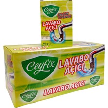 Ceyfix Draın Opener Lavabo Açıcı 40GR 12 Adet