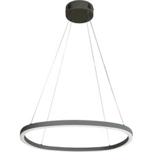 Sarkıt LED Avize Eliptik Kare 60X60 cm