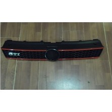 Parça Dükkanda Ön Panjur Çift Kırmızı Çizgili Saten Siyah+Gtı Yazı+ Polo 2010-2014