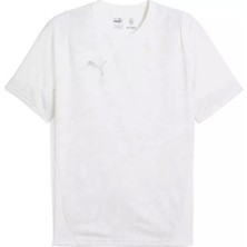 Puma Teamcup Training Jersey Erkek Futbol Tişörtü 65916704 Beyaz