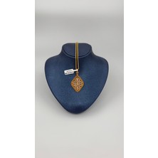 8 Ayar Altın Dorika Toplu Işıltılı Kolye Ucu ( Zincirsiz )