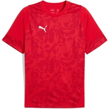 Puma Teamcup Traınıng Jersey Erkek Futbol Tişörtü 65916701 Kırmızı