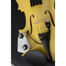 Pongee Virtuo Wh Model Keman Mikrofon Seramik Piezo Manyetik, Volüm ve Ton Kontrollü,doğal Ses 6.35MM