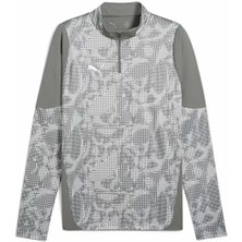Puma Teamcup Training 1/4 Zip Top Erkek Futbol Uzun Kollu Antrenman Üstü 65916413 Renkli