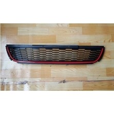 Parça Dükkanda Ön Tampon Alt Orta Izgara Kırmızı Nikelaj Polo 10-14