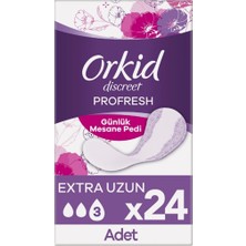 Orkid Mesane Pedi Uzun 24'lü Günlük Ped
