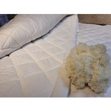 Kardelen Yorgan Merinos Kuzu Yünü Yatak Pedi, Yatak Şiltesi Tek Kişilik ( Merinos Kuzu Yünü)
