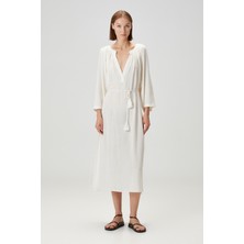 Poseidon Elbise Ekru L/xl