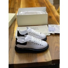 Hakiki Deri Şeffaf Unisex Ayakkabı Alexander Mcqueen Ithal