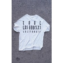 Tool los Angeles Anatomy Unisex Off White Kısa Kol Tişört
