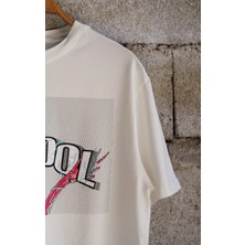Tool los Angeles Anatomy Unisex Off White Kısa Kol Tişört